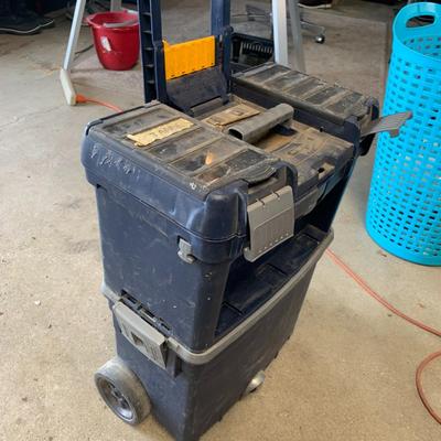 #313 Rolling Double Level Tool Box