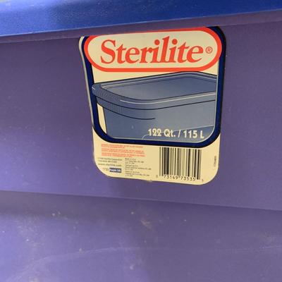 #341 Sterilite 122QT Bin