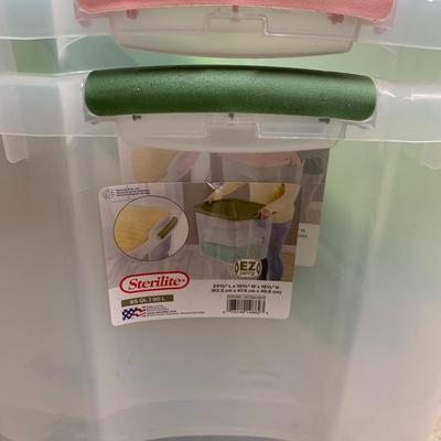 #344 Three Sterilite Bins