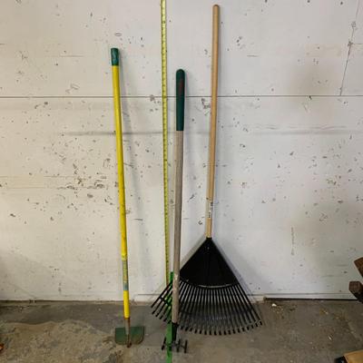 #361 Rakes and Hoe