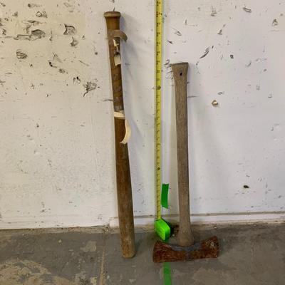 #371 Vintage H & B Baseball Bat and 