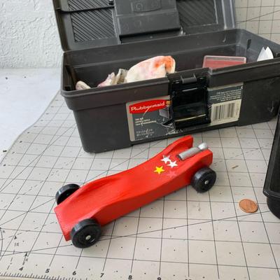 #388 Pinewood Derby Kit and Tool Box