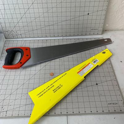 #389 22" Hand Saw With TPR Handle
