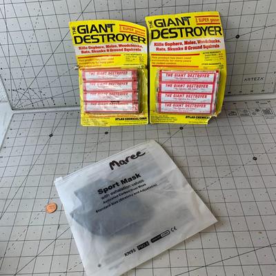 #399 Sport Masks and Giant Destroyers