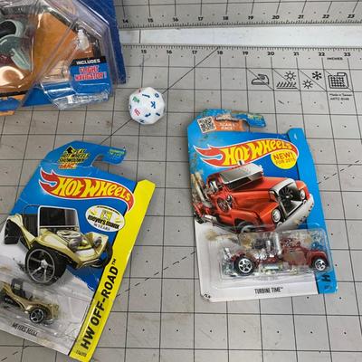 #418 Hot Wheels, Spiderman and Boba Fett