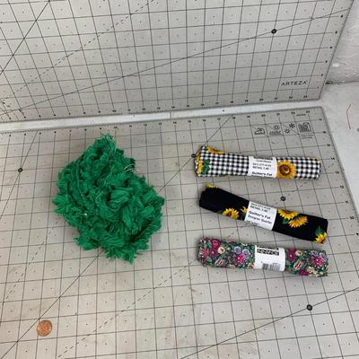 #443 Quilting Quarters and Green Thread