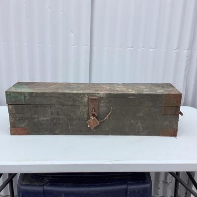 357 Vintage Castlewood Wood Toolbox