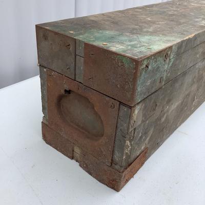 357 Vintage Castlewood Wood Toolbox