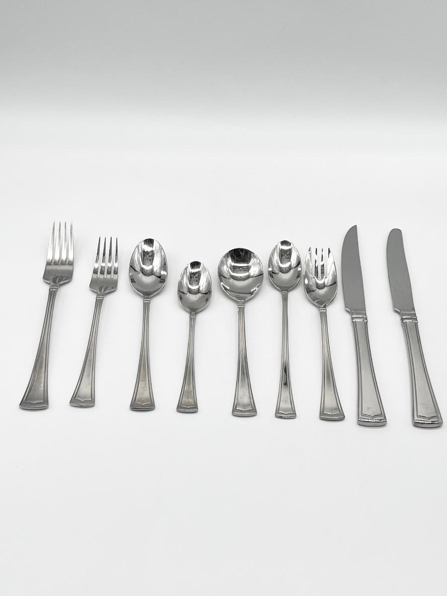 LENOX Fonthill Stainless Flatware 9 Pc Set Service For 8
