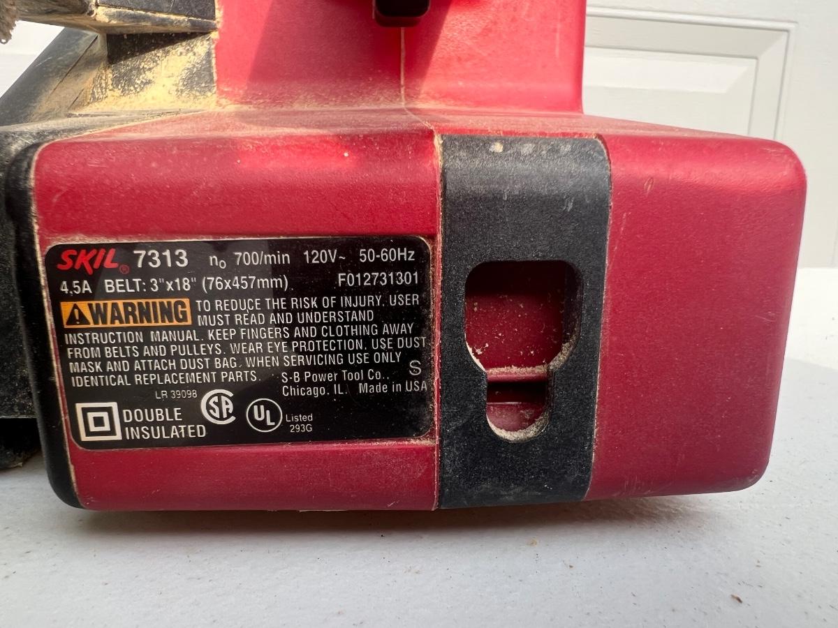Skil belt sander 7313 dust bag new arrivals