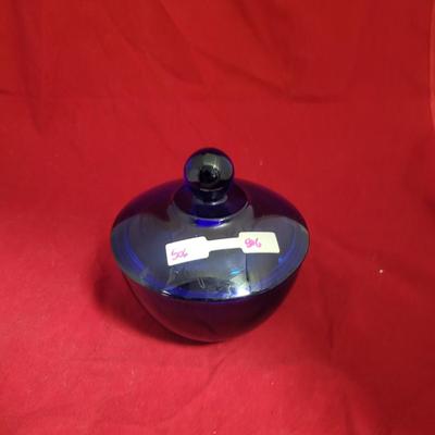 Blue glass Candy bowl