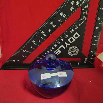 Blue glass Candy bowl