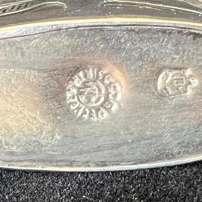 Sterling Encased Signed Perfume Bottle Nice Hallmarks