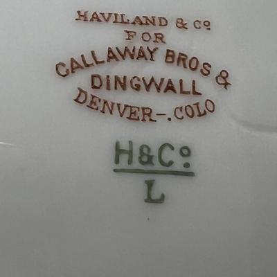 Gorgeous Haviland Tureen in Gold and Soft Silver