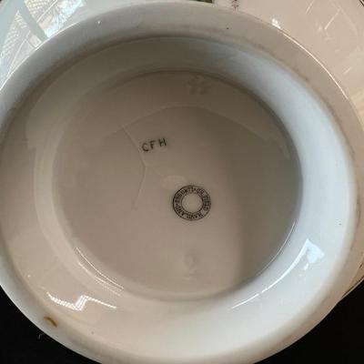 Haviland Limoges "Moss Rose" Tureen Lovely Floral Pattern 3 pcs