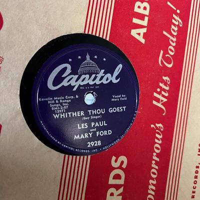 Records VINTAGE 78's 