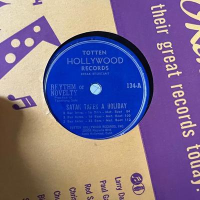 Records VINTAGE 78's 