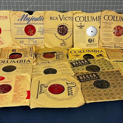 Records VINTAGE 78's 