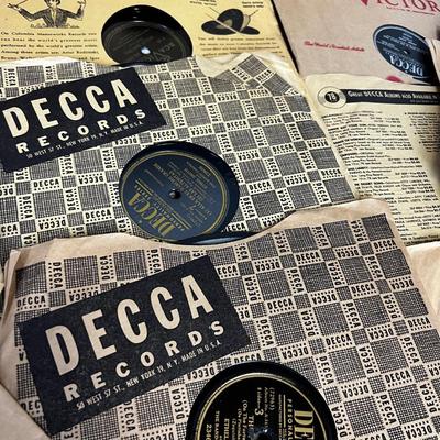 Records VINTAGE 78's 