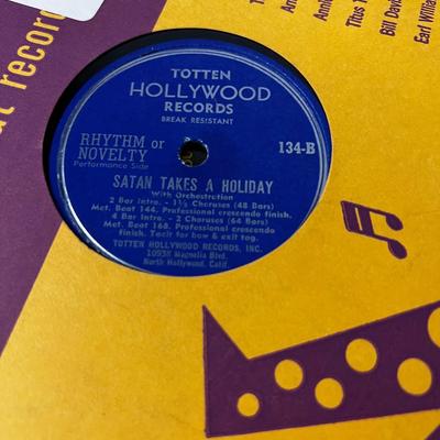 Records VINTAGE 78's 