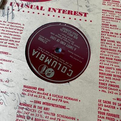 Records VINTAGE 78's 