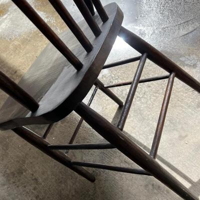 Pair of Chairs , Rustic Windsor