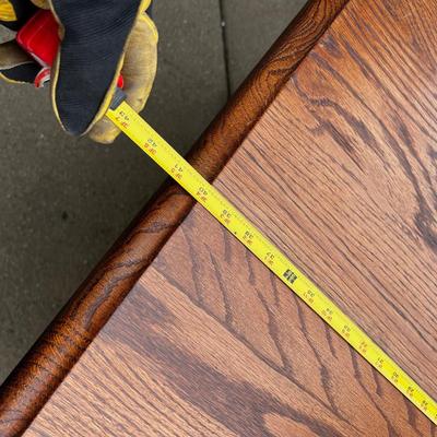 Country Oak Table and 10 Chairs