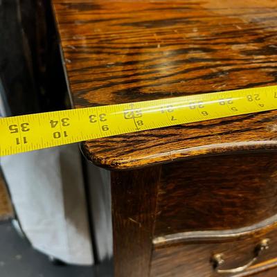 Antique Oak Dresser w/Mirror