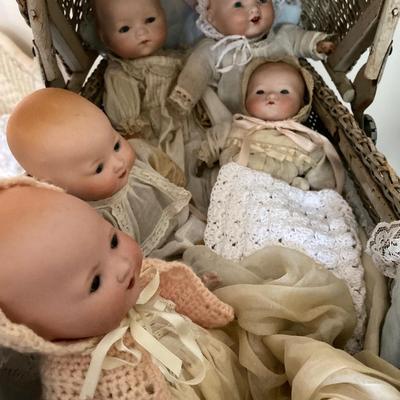Vintage Baby Carriage Lot