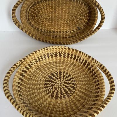 Charleston Sweet Grass Basket Lot