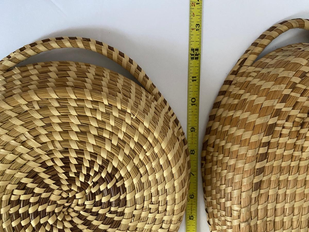 Charleston Sweet Grass Basket Lot