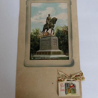 1908 Christmas Wade Hampton Columbia, SC Post Card