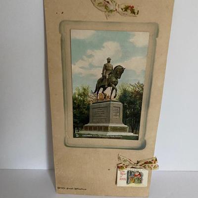 1908 Christmas Wade Hampton Columbia, SC Post Card