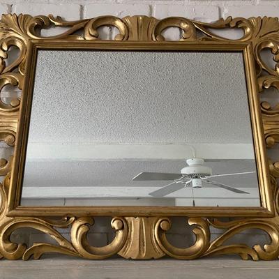 Gold Framed Composite Mirror