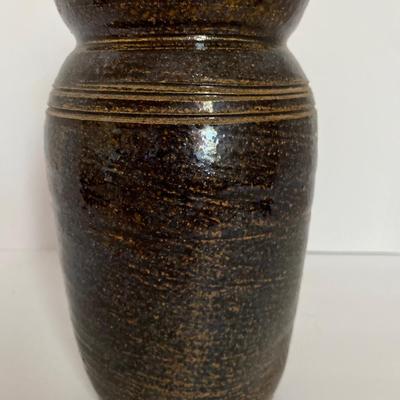 Alkaline Glaze Pottery Canning Jar
