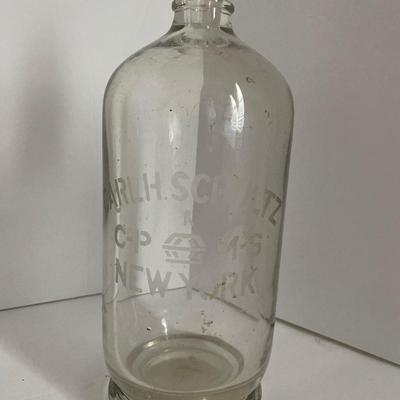 Collectible Bottle NY Earl H. Schultz