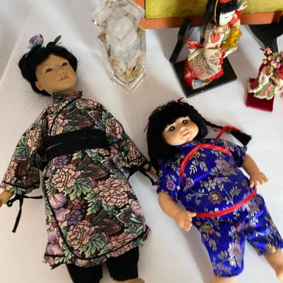Oriental Doll Lot