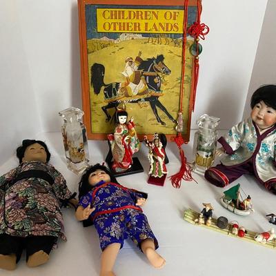 Oriental Doll Lot