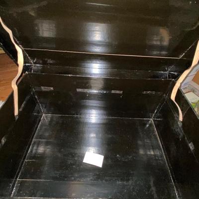 Enamelled Wood Box Coffee Table