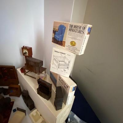 Vintage Doll House Furniture Lot