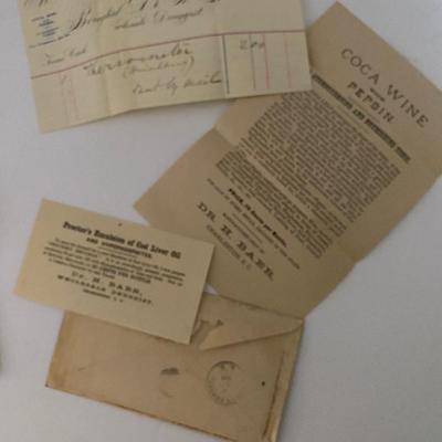 Antique SC Coca Wine Advertising Lot