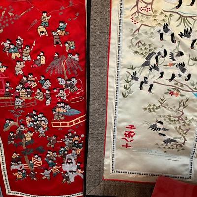 Oriental Doll and DÃ©cor Lot