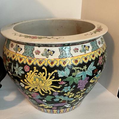 Oriental Fish Bowl Planter Lot