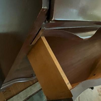 Drop Front Vintage Secretary Desk