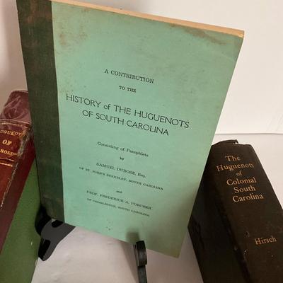 Huguenot Society of SC Book Lot