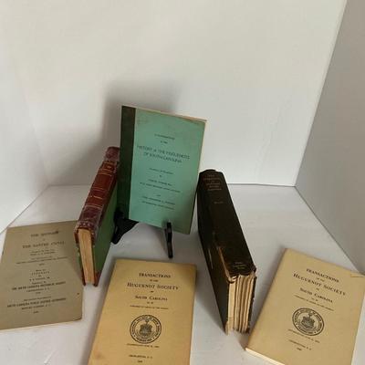 Huguenot Society of SC Book Lot