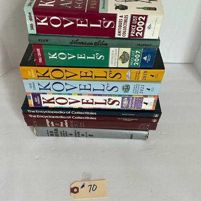 Antique and Collectibles Reference Book Lot