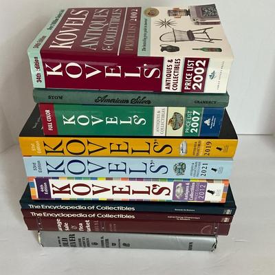 Antique and Collectibles Reference Book Lot