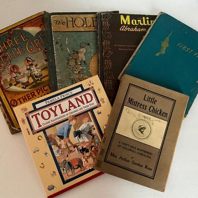 Vintage to Antique Children's Book Lot