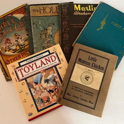 Vintage to Antique Children's Book Lot
